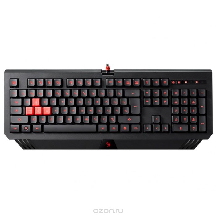 A4Tech Bloody B120 USB, Black компьютерная клавиатура