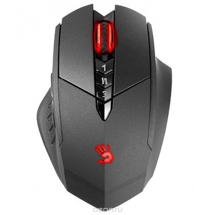 A4Tech Bloody Metal Feet R7/R70, Black беспроводная игровая мышь