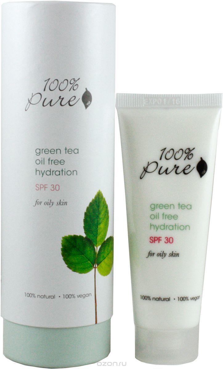 100% Pure "Зеленый чай" увлажняющий лосьон, 50 мл
