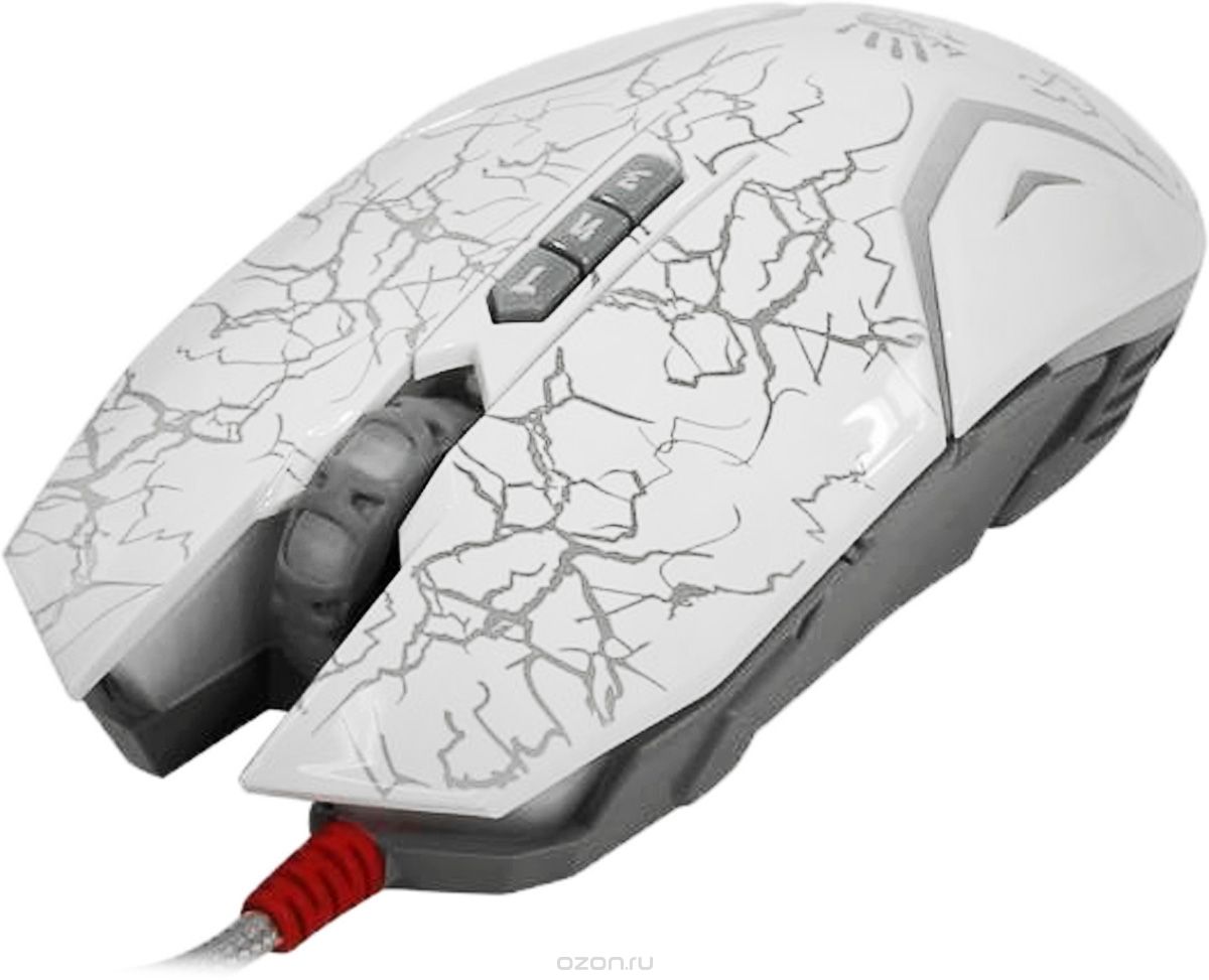 A4Tech Bloody N50 Neon, White игровая мышь