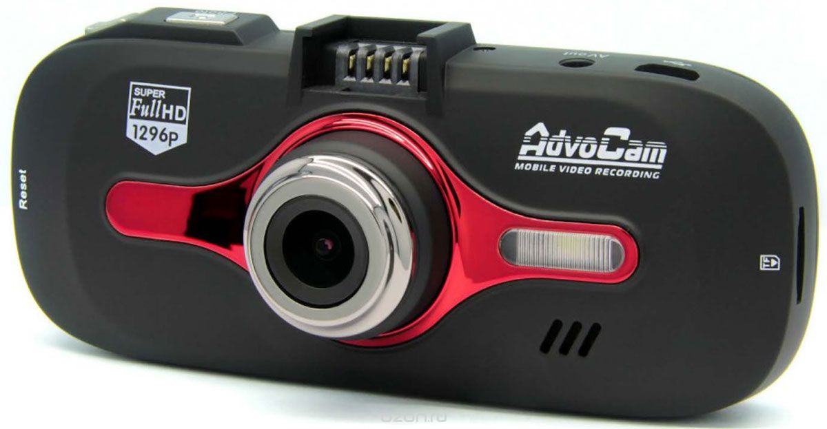 AdvoCam FD8 Red-II видеорегистратор (GPS+ГЛОНАСС)