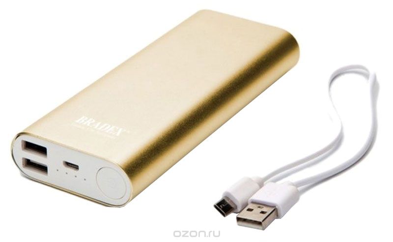 Bradex SU 0064, Gold внешний аккумулятор (10000 мАч)