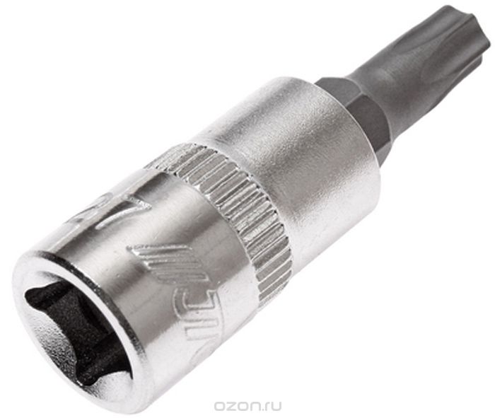 JTC Головка с насадкой TORX с отверстием 1/4" х T27H, длина 37 мм. JTC-23527