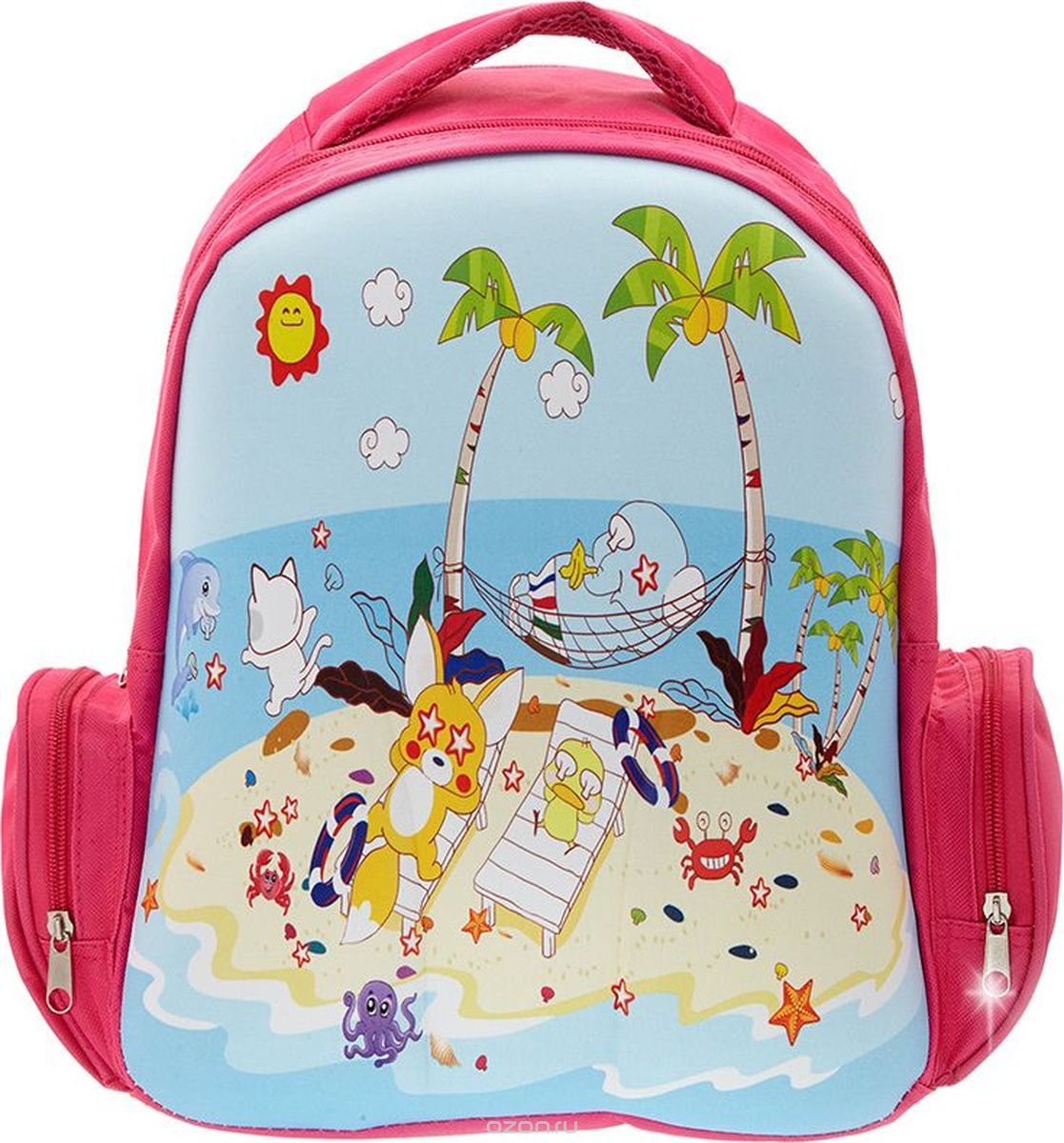 3D Bags Рюкзак дошкольный Пляж