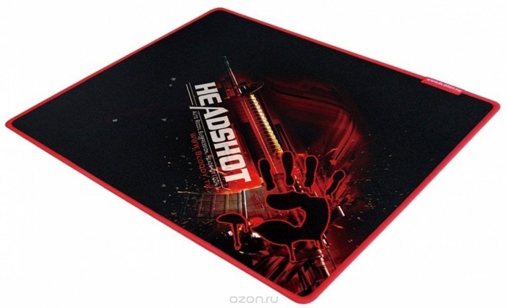 A4Tech Bloody B-070, Black Red игровой коврик для мыши