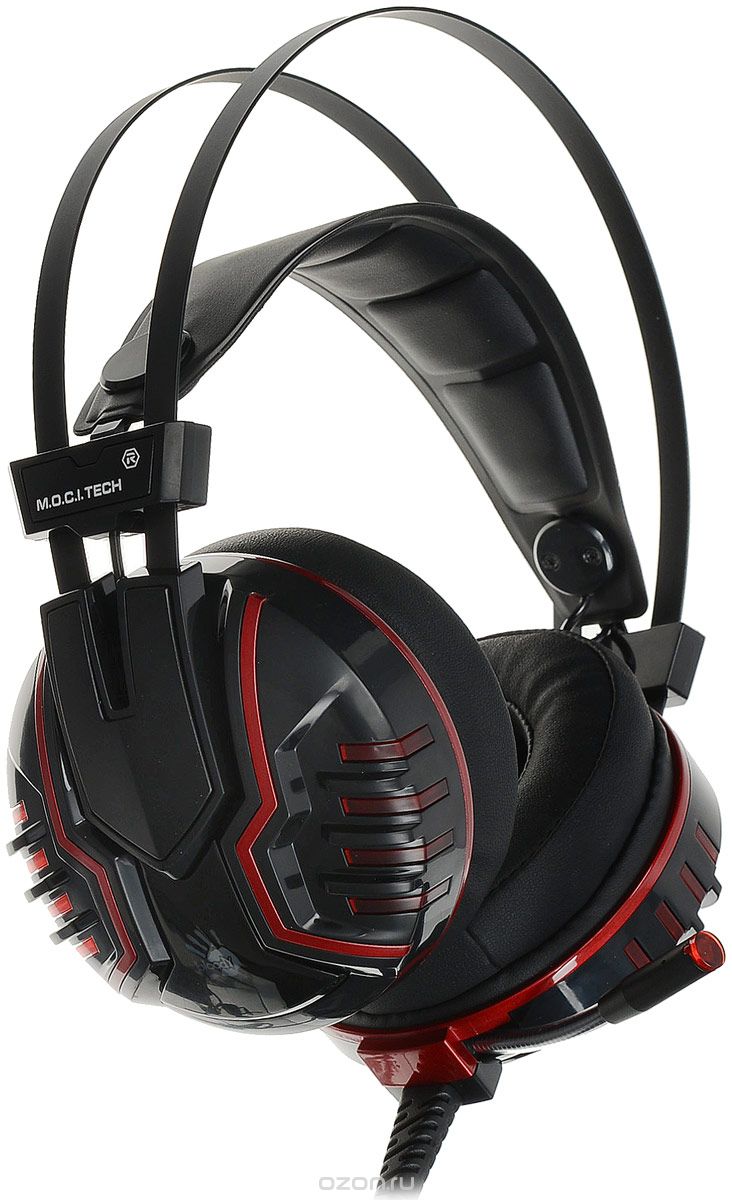 A4Tech Bloody M615, Black Red игровые наушники