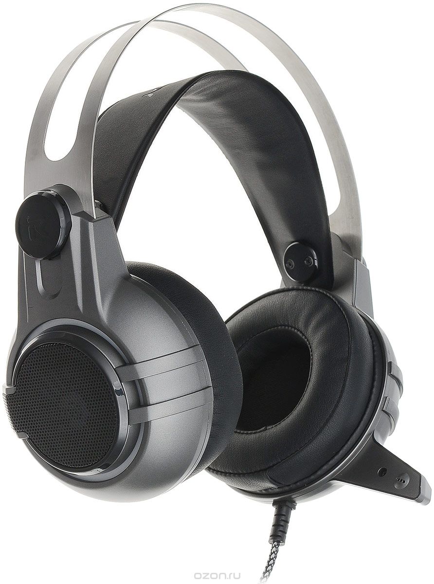 A4Tech Bloody M425, Black Gray игровые наушники