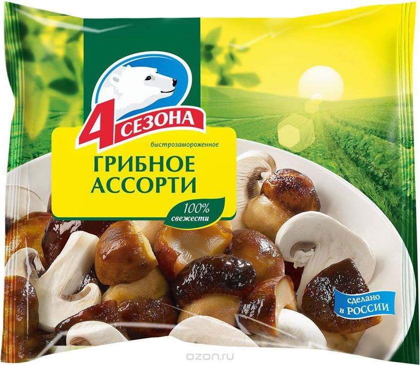 4 Сезона Грибное ассорти, 400 г
