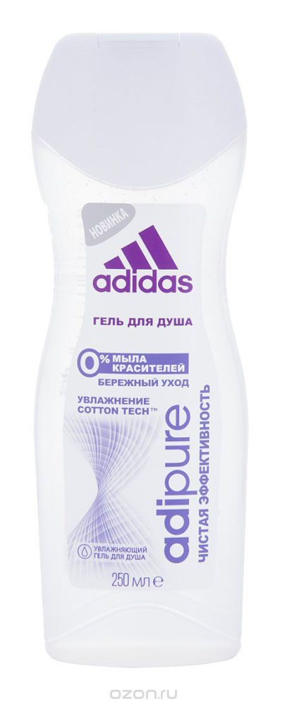 Adidas Гель для душа "Adipure" женский, 250 мл