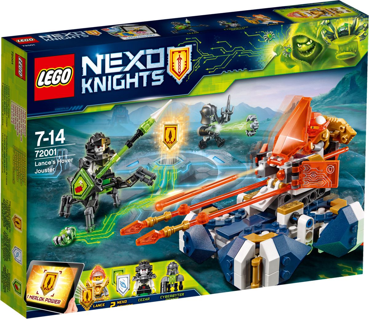 LEGO NEXO KNIGHTS 72001     