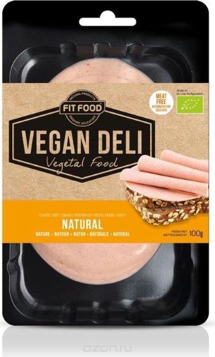 FitFood Vegan Deli   Natural   , 100 