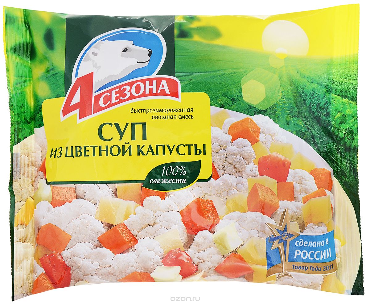 4 Сезона Суп из цветной капусты, 400 г