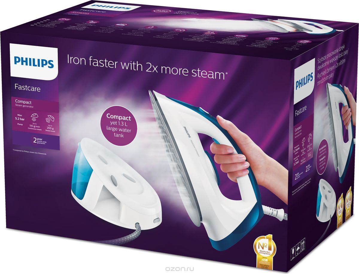  Philips FastCare Compact GC6709/20, White Blue