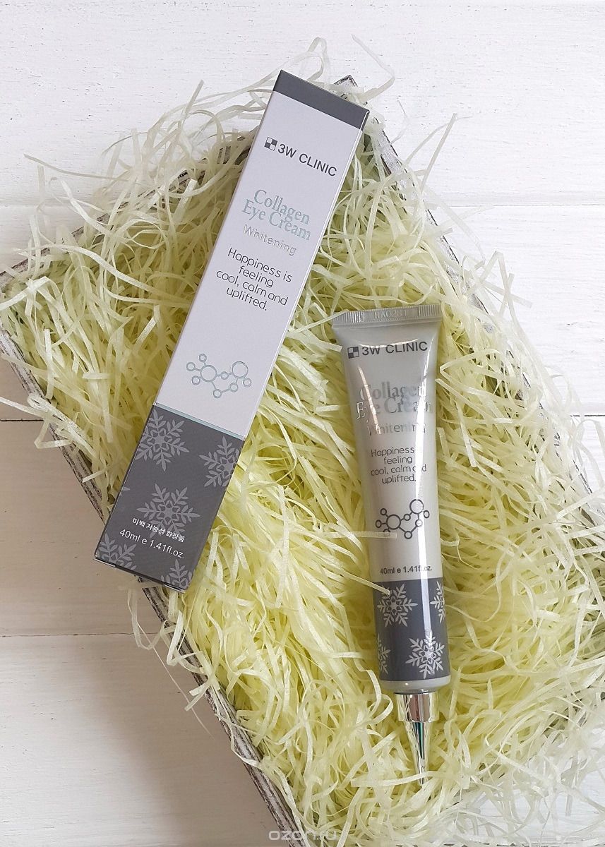 3W Clinic Крем для век Collagen (Коллаген), 40 мл