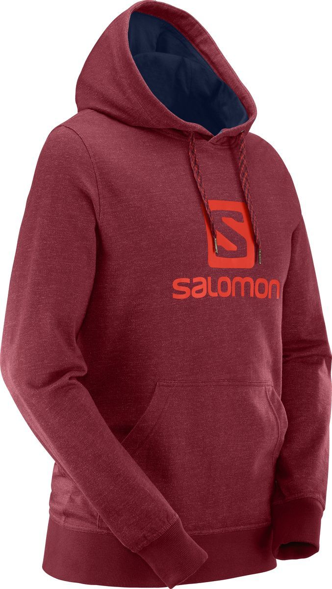   Salomon Logo Hoodie M, : . LC1053300.  S (46)
