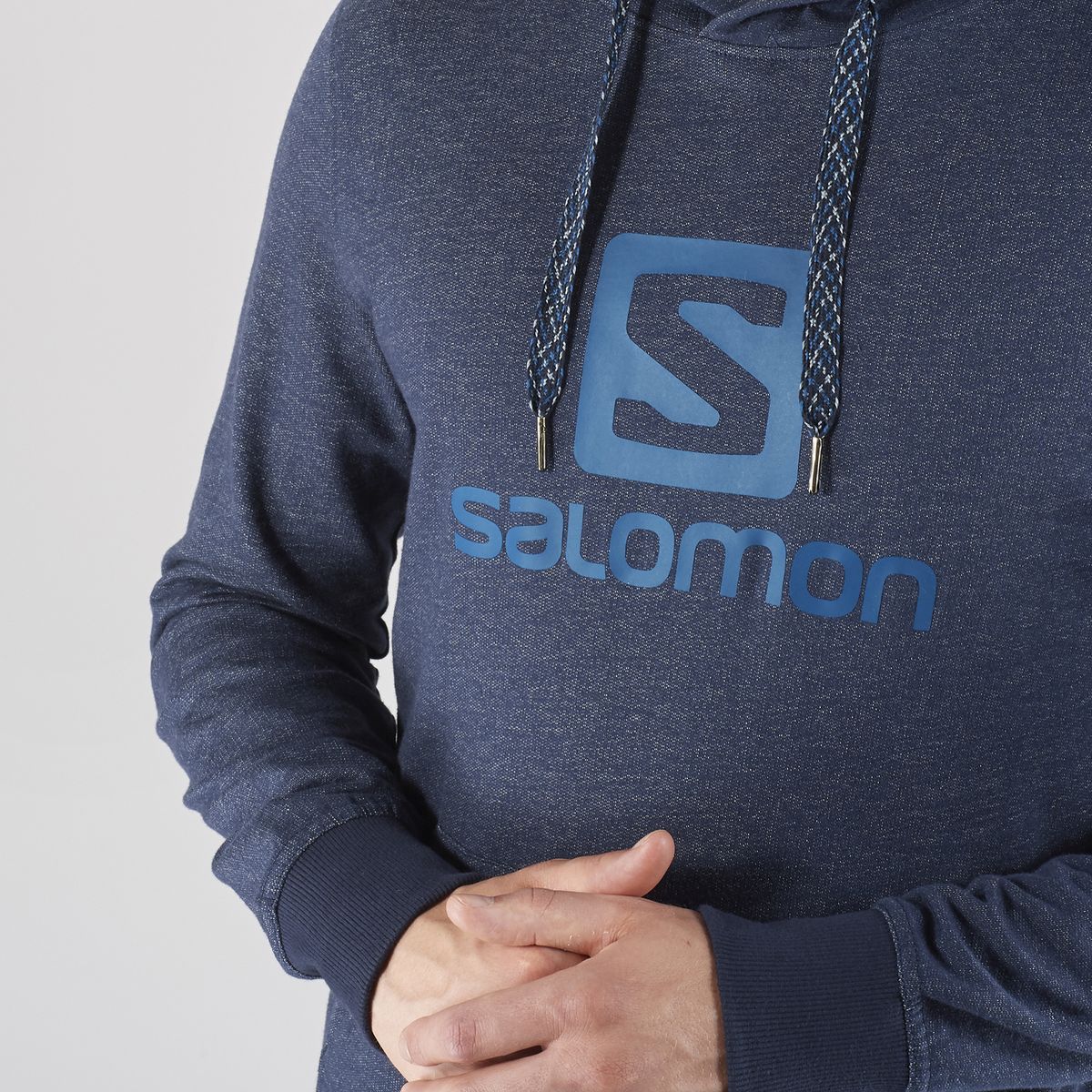   Salomon Logo Hoodie M, : . LC1053100.  S (46)